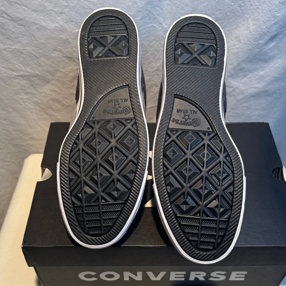 🆕 Converse All Star Gray High-Top Sneakers - Picture 5 of 9